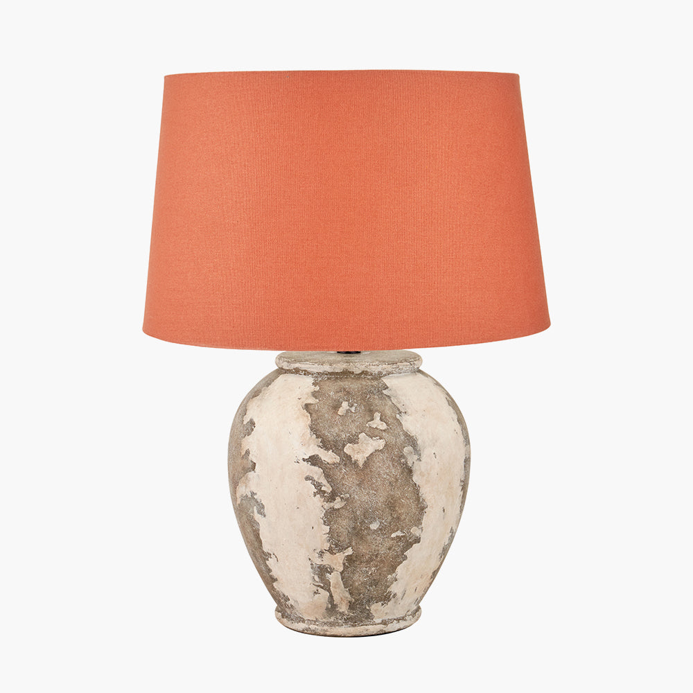 Lulia Antique Finish Stoneware Urn Table Lamp - Base Only